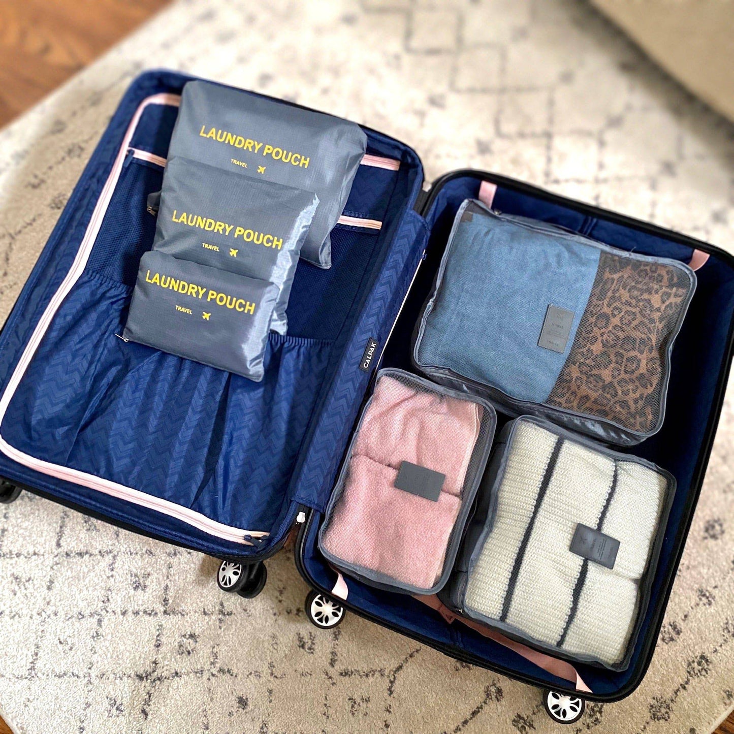 6 Piece Travel Organizer - Glam Gurls