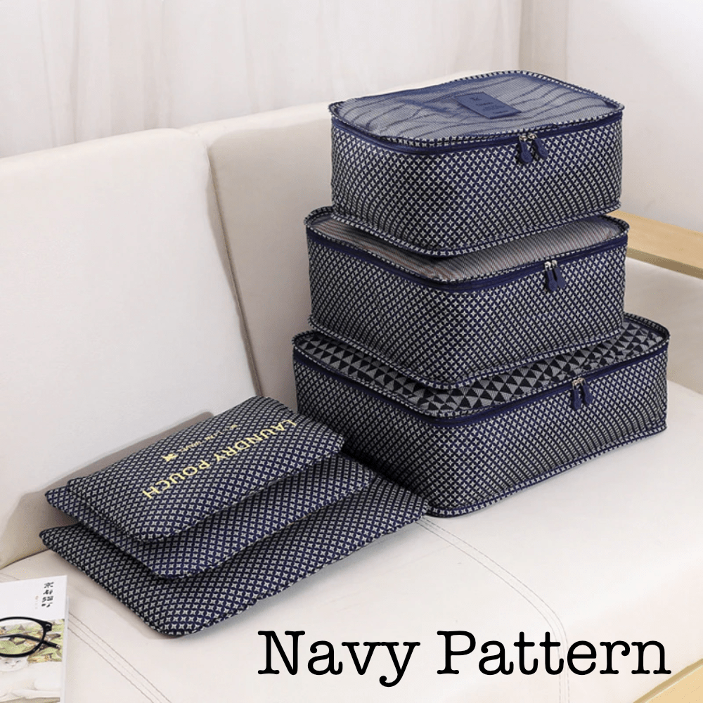 6 Piece Travel Organizer - Glam Gurls