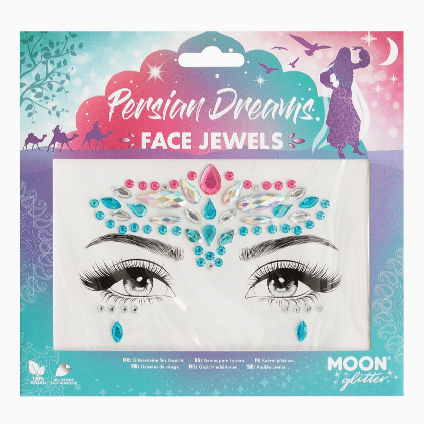 Adhesive Face Gems, Jewels and Rhinestones - Glam Gurls