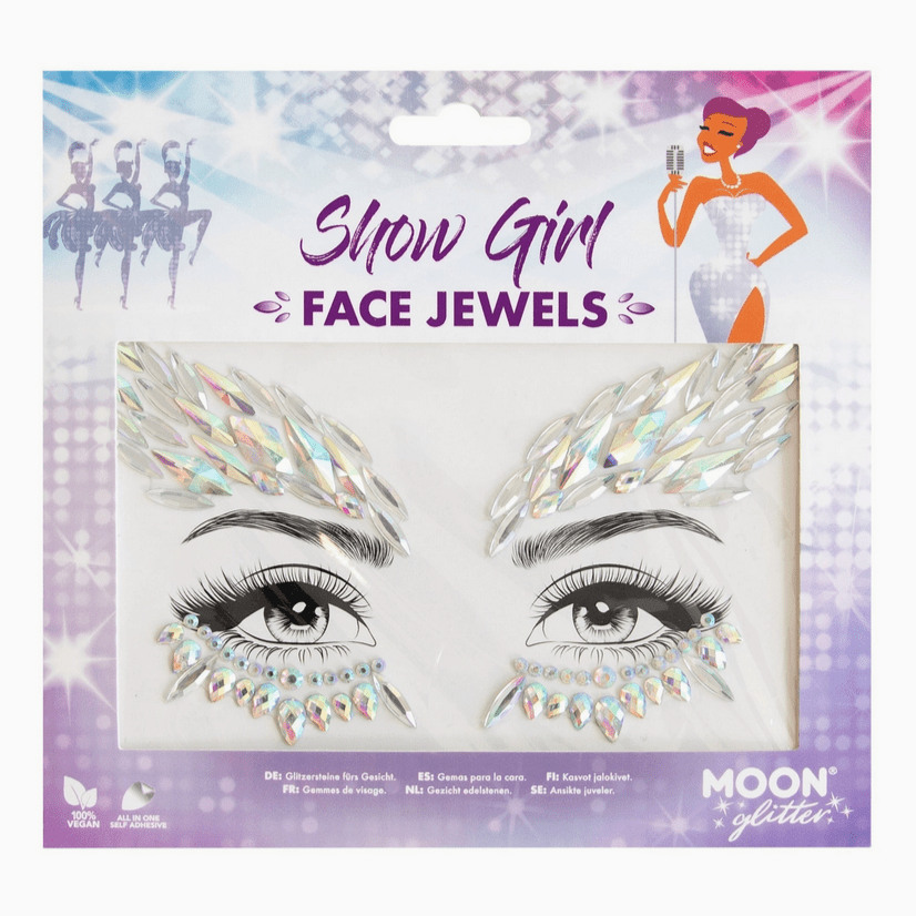 Adhesive Face Gems, Jewels and Rhinestones - Glam Gurls
