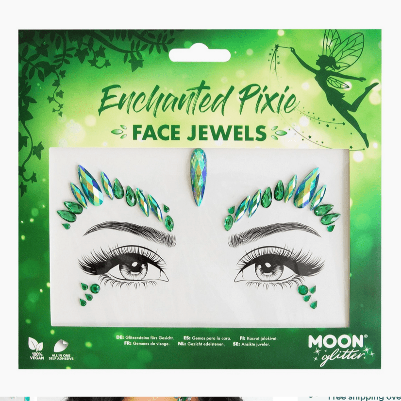 Adhesive Face Gems, Jewels and Rhinestones - Glam Gurls