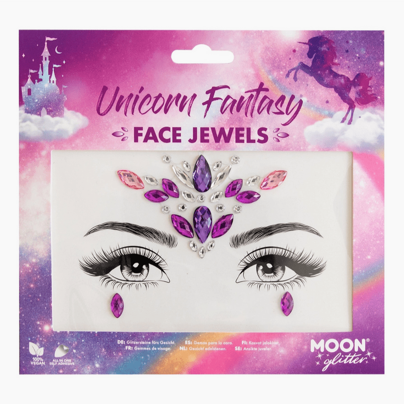 Adhesive Face Gems, Jewels and Rhinestones - Glam Gurls