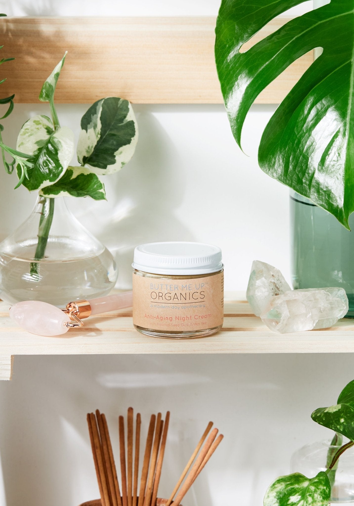 Anti Aging Night Cream Face Moisturizer Organic Green Tea - Glam Gurls