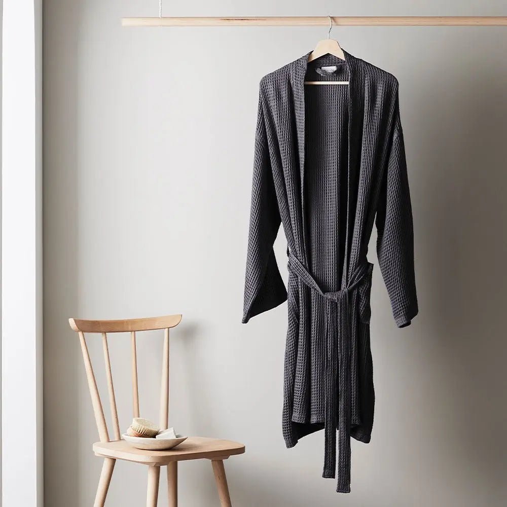 Bamboo Waffle Bathrobe - Glam Gurls