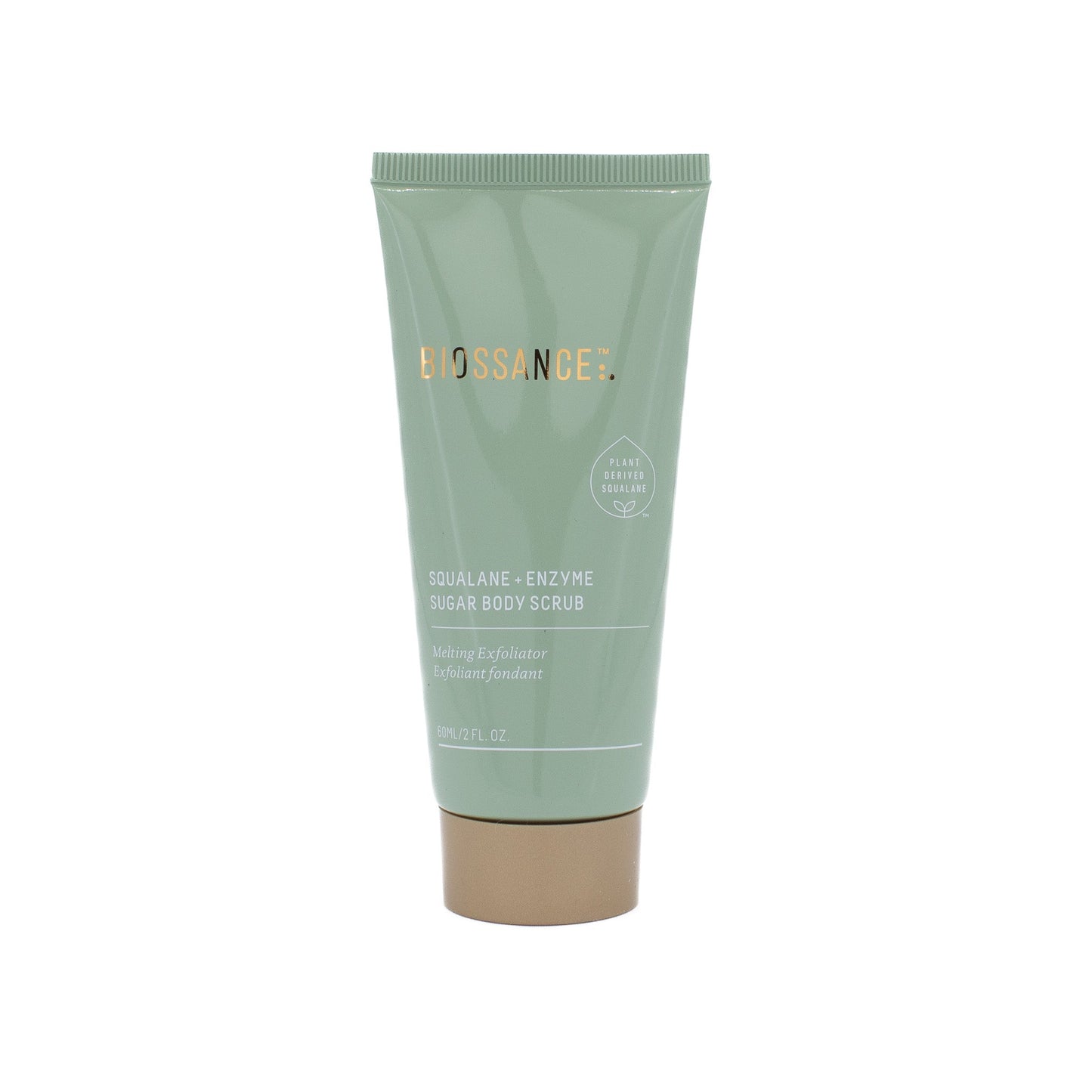 BIOSSANCE Squalane + Enzyme Sugar Body Scrub 2oz - New - Glam Gurls