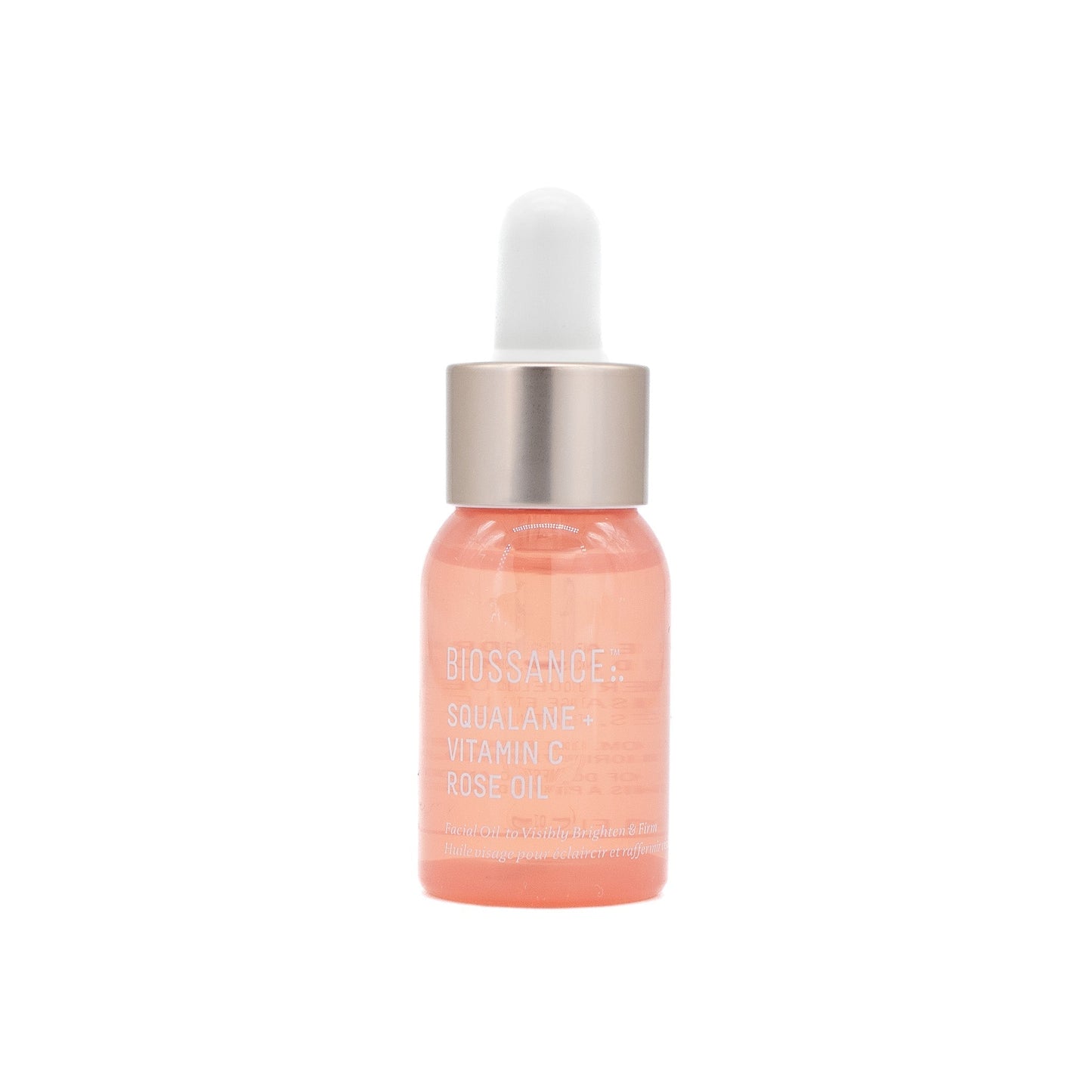 BIOSSANCE Squalane + Vitamin C Rose Oil 0.4oz - Imperfect Box - Glam Gurls