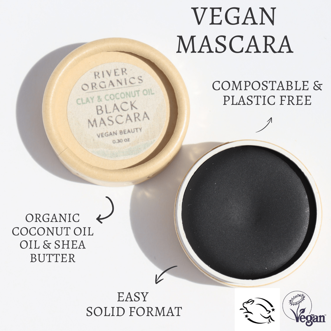Black Vegan Zero - Waste Mascara - Glam Gurls