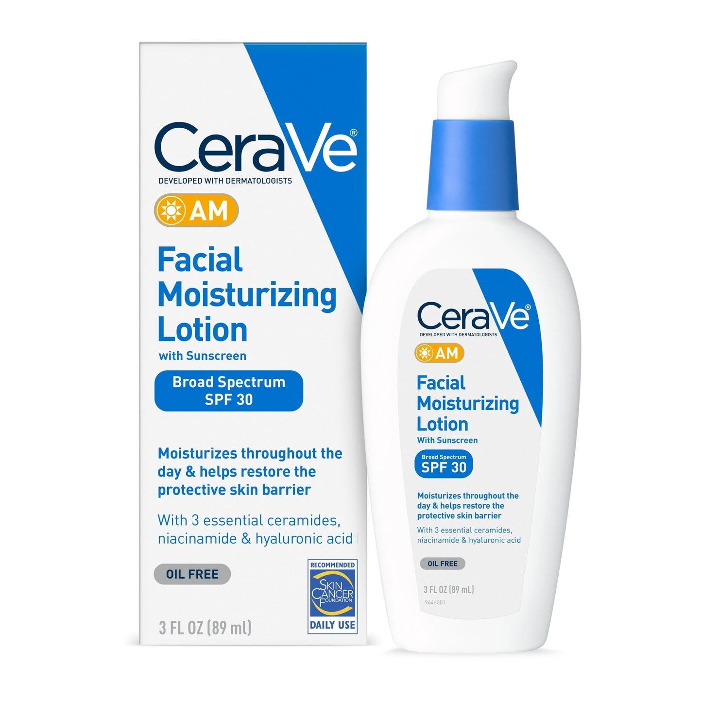Cerave Normal to Oily Cleanser & Moisturizer Set - Glam Gurls