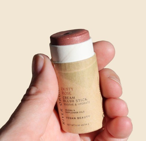 Creamy Vegan Blush Stick - Dusty Rose - Glam Gurls