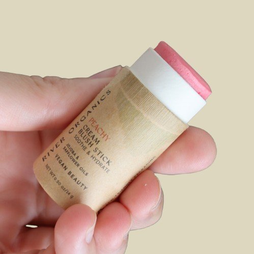 Creamy Vegan Blush Stick - Peachy - Glam Gurls