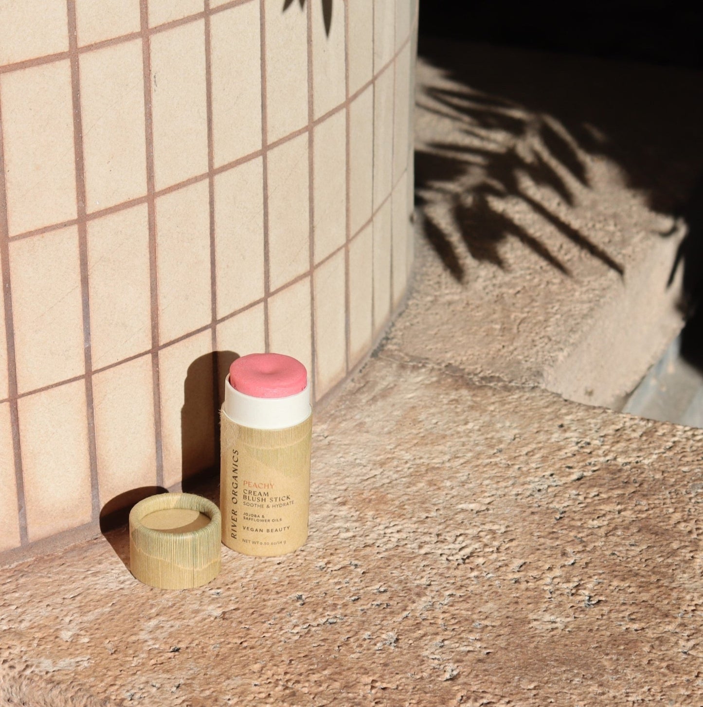 Creamy Vegan Blush Stick - Peachy - Glam Gurls