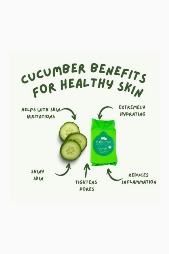 Cucumber Makeup Cleansing Towelette Pack - Glam Gurls