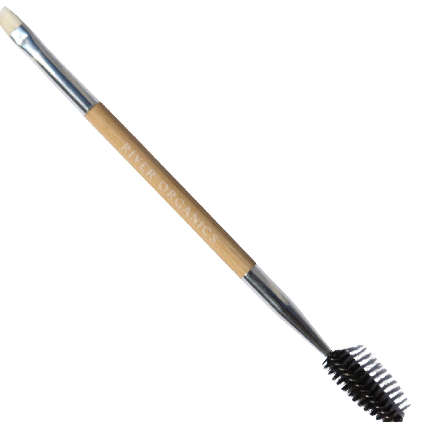 Eco - Friendly Double - Sided Bare Wood Brow & Mascara Brush - Glam Gurls