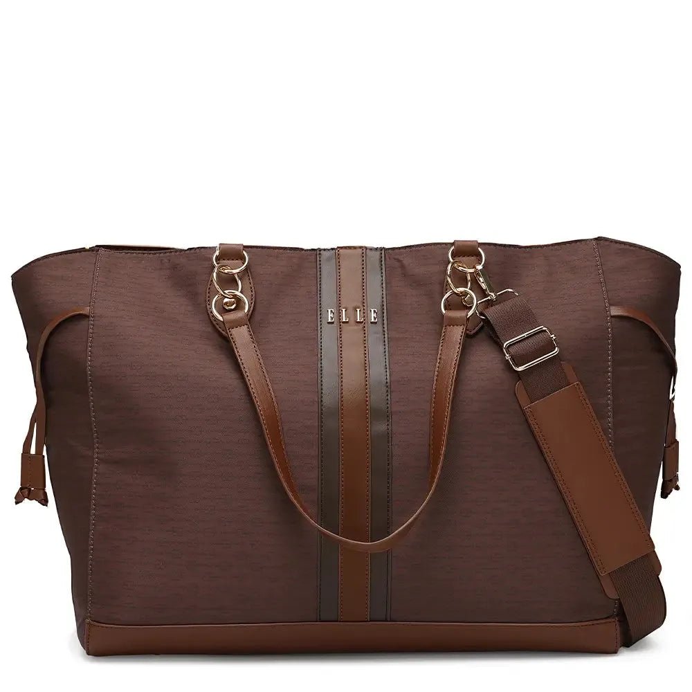 Eleganza 32L Monogram Weekender Tote Bag - Glam Gurls