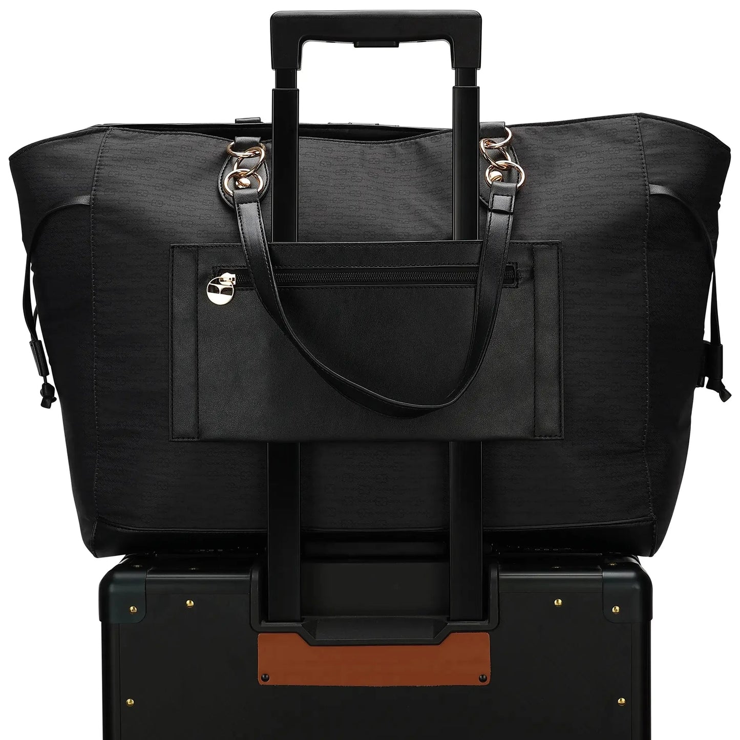 Eleganza 32L Monogram Weekender Tote Bag - Glam Gurls
