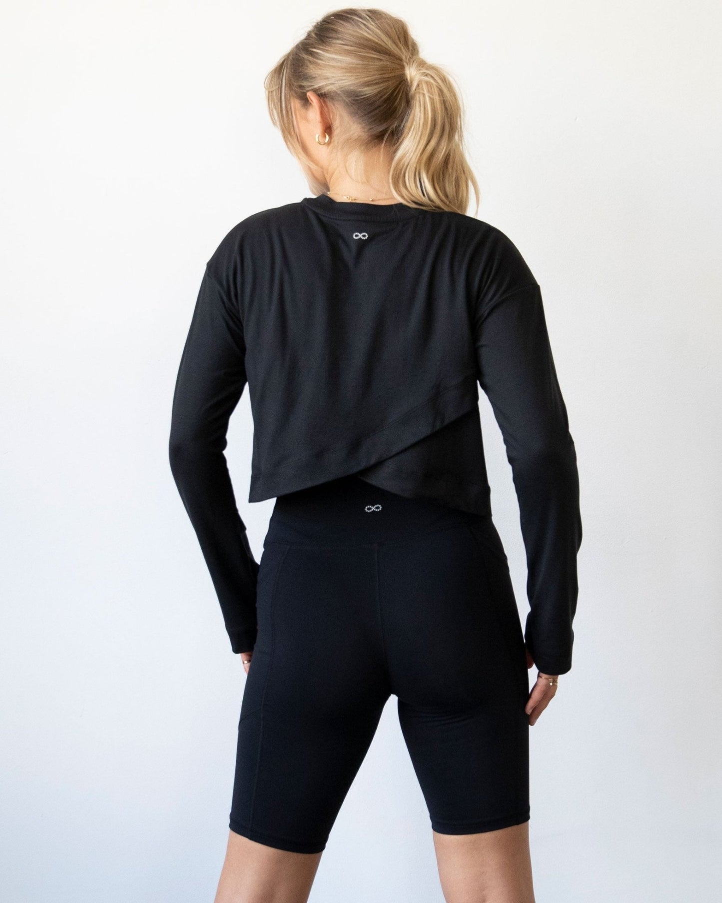 Go With The Flow Crop Long Sleeve - Glam Gurls