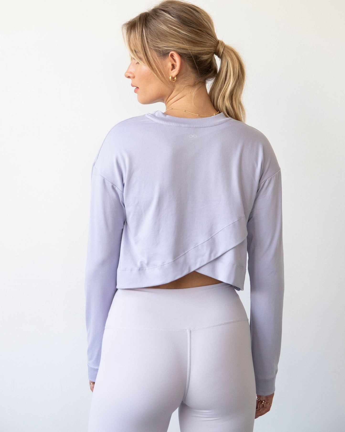 Go With The Flow Crop Long Sleeve - Glam Gurls