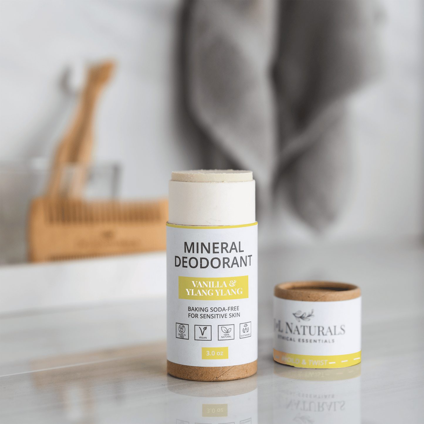 J&L Naturals Mineral Deodorant - Glam Gurls