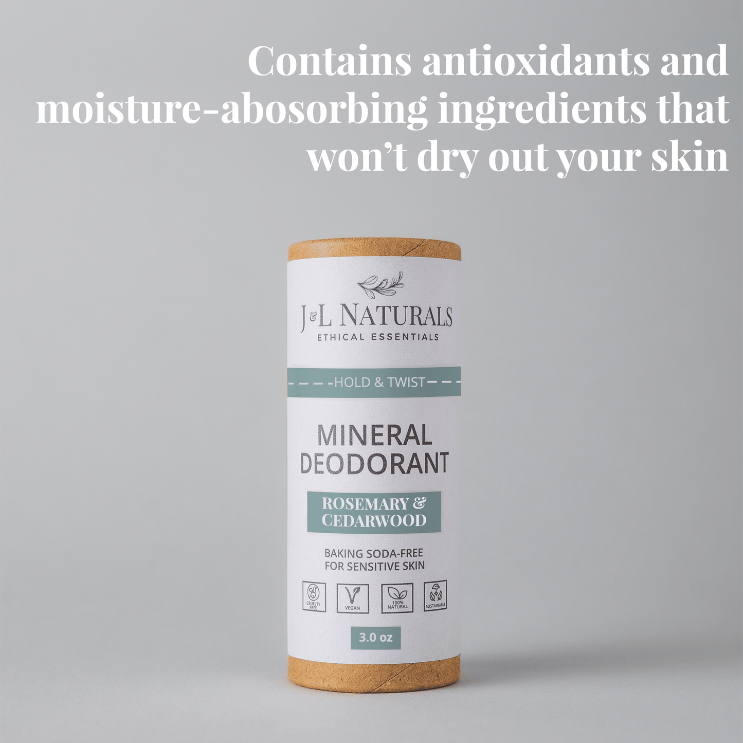 J&L Naturals Mineral Deodorant - Glam Gurls