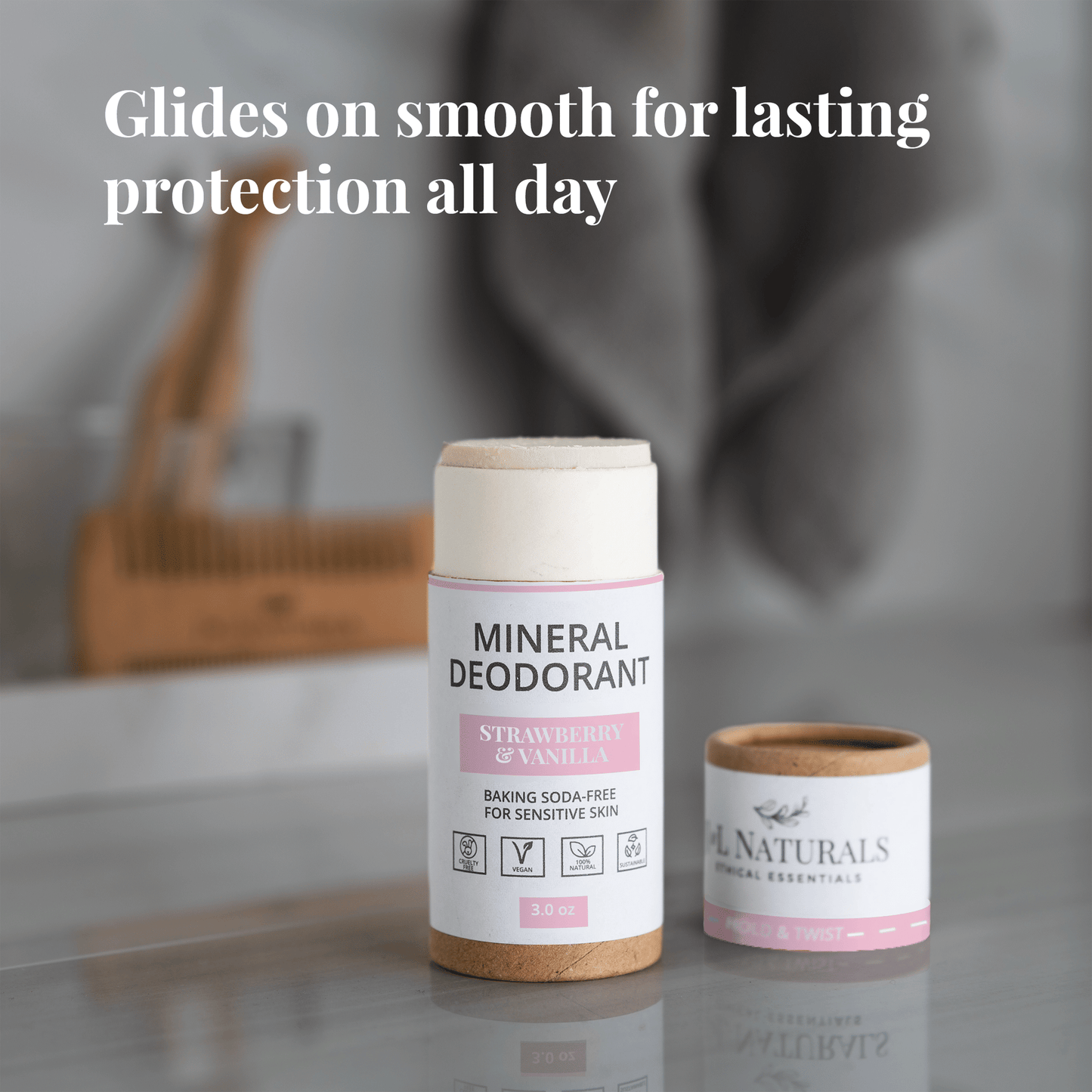 J&L Naturals Mineral Deodorant - Glam Gurls