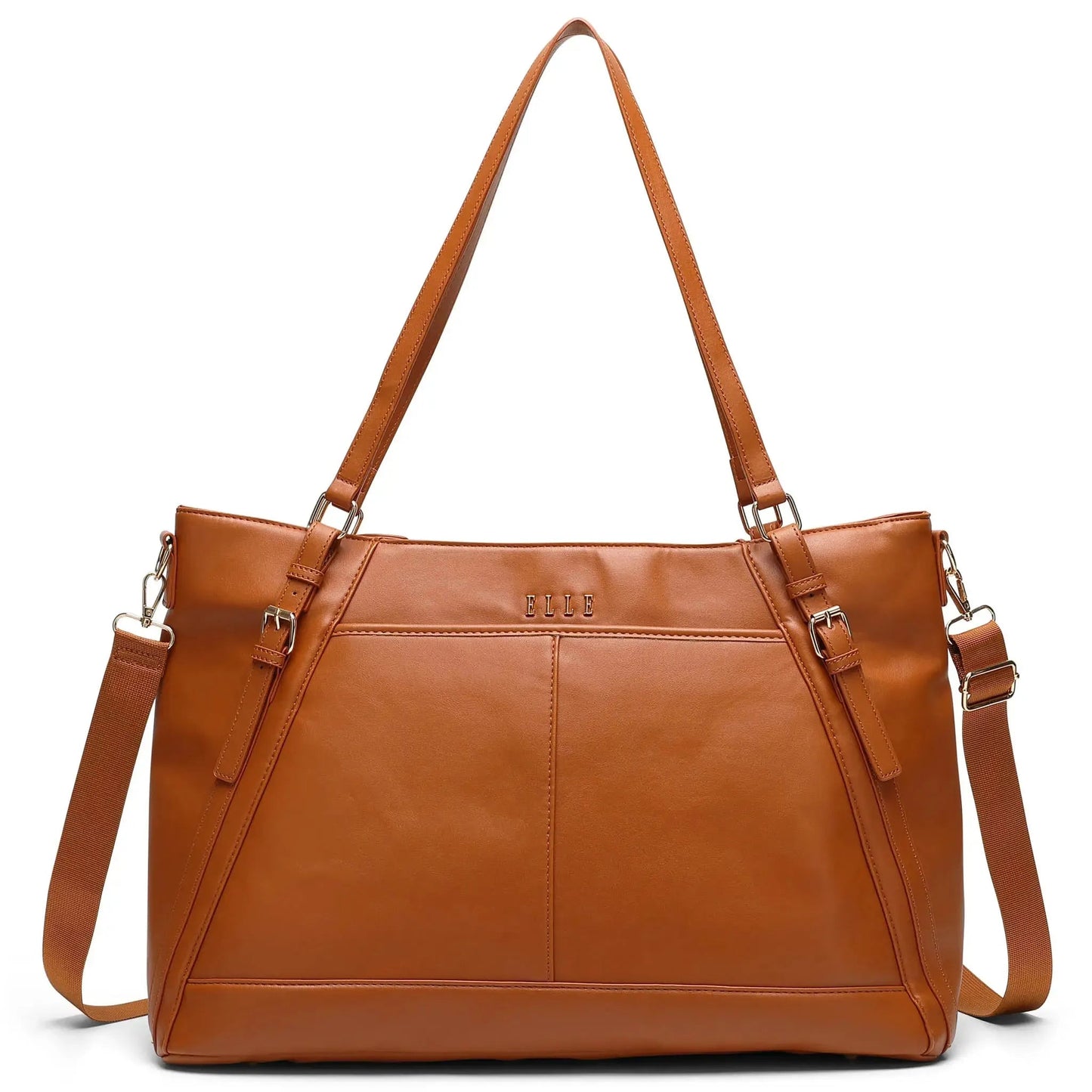 Leisure Luxe 33L Vegan Leather Weekender Tote Bag - Glam Gurls