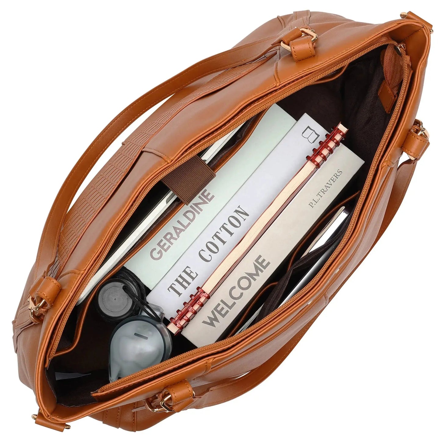 Leisure Luxe 33L Vegan Leather Weekender Tote Bag - Glam Gurls