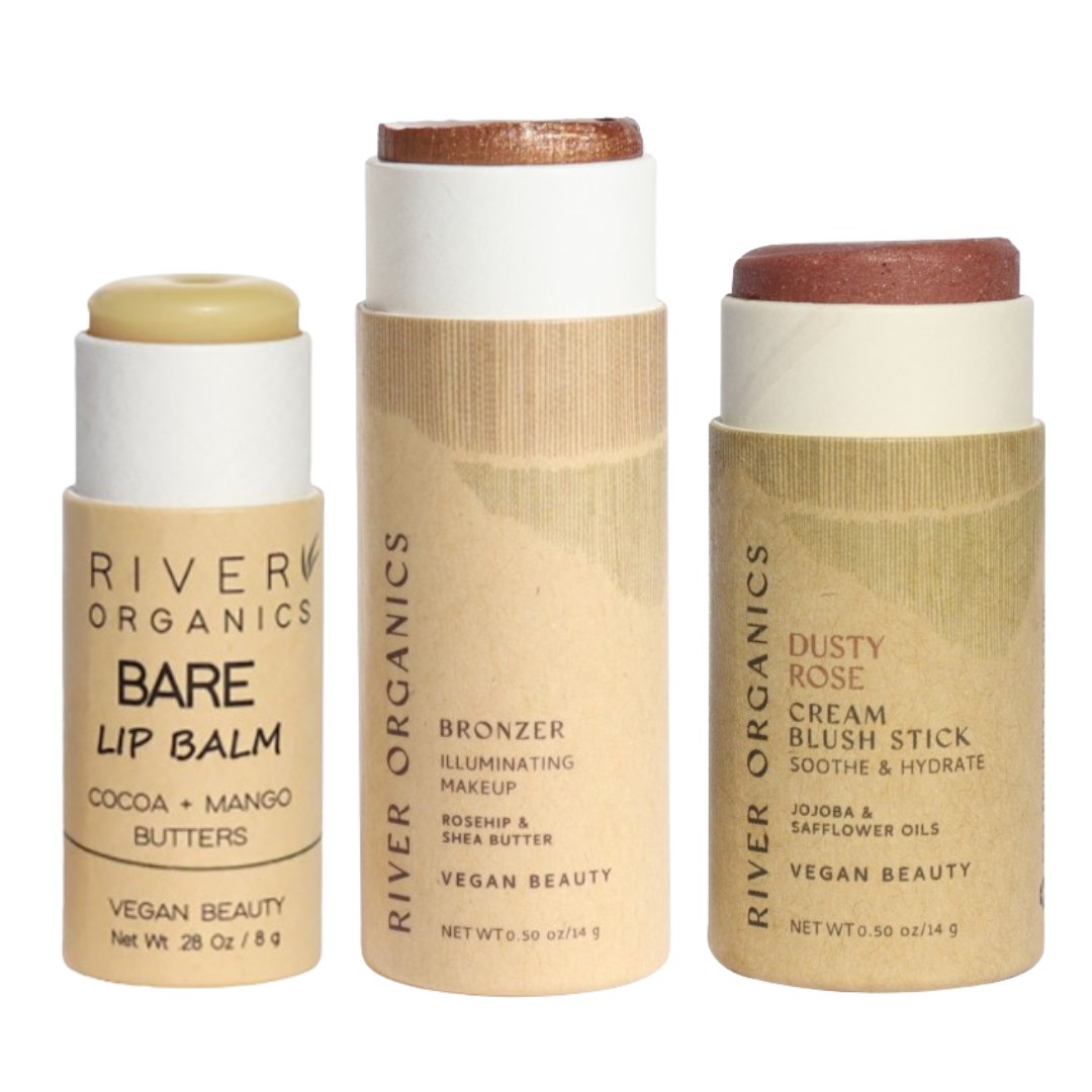 Lip + Highlighter + Blush Set - Glam Gurls