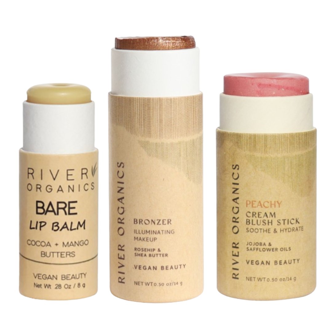 Lip + Highlighter + Blush Set - Glam Gurls