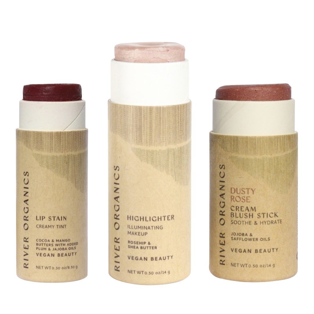 Lip + Highlighter + Blush Set - Glam Gurls