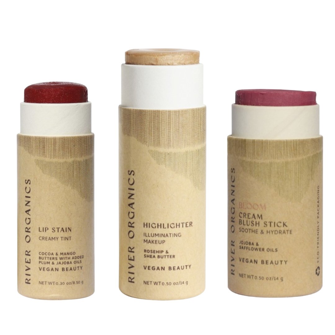 Lip + Highlighter + Blush Set - Glam Gurls