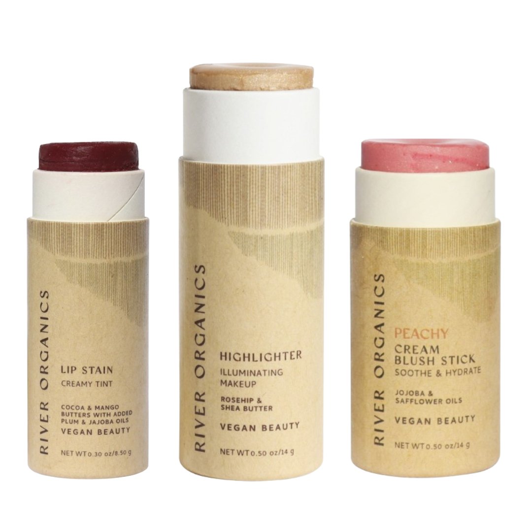 Lip + Highlighter + Blush Set - Glam Gurls