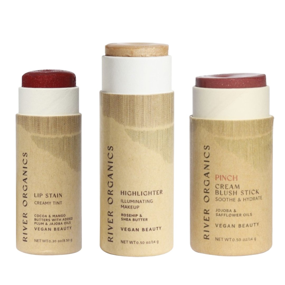 Lip + Highlighter + Blush Set - Glam Gurls