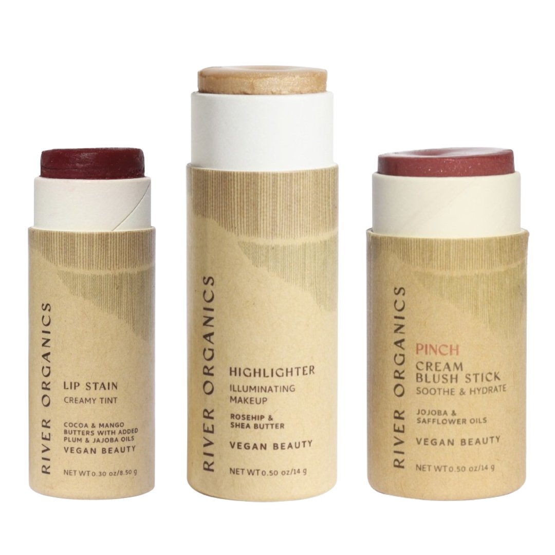 Lip + Highlighter + Blush Set - Glam Gurls