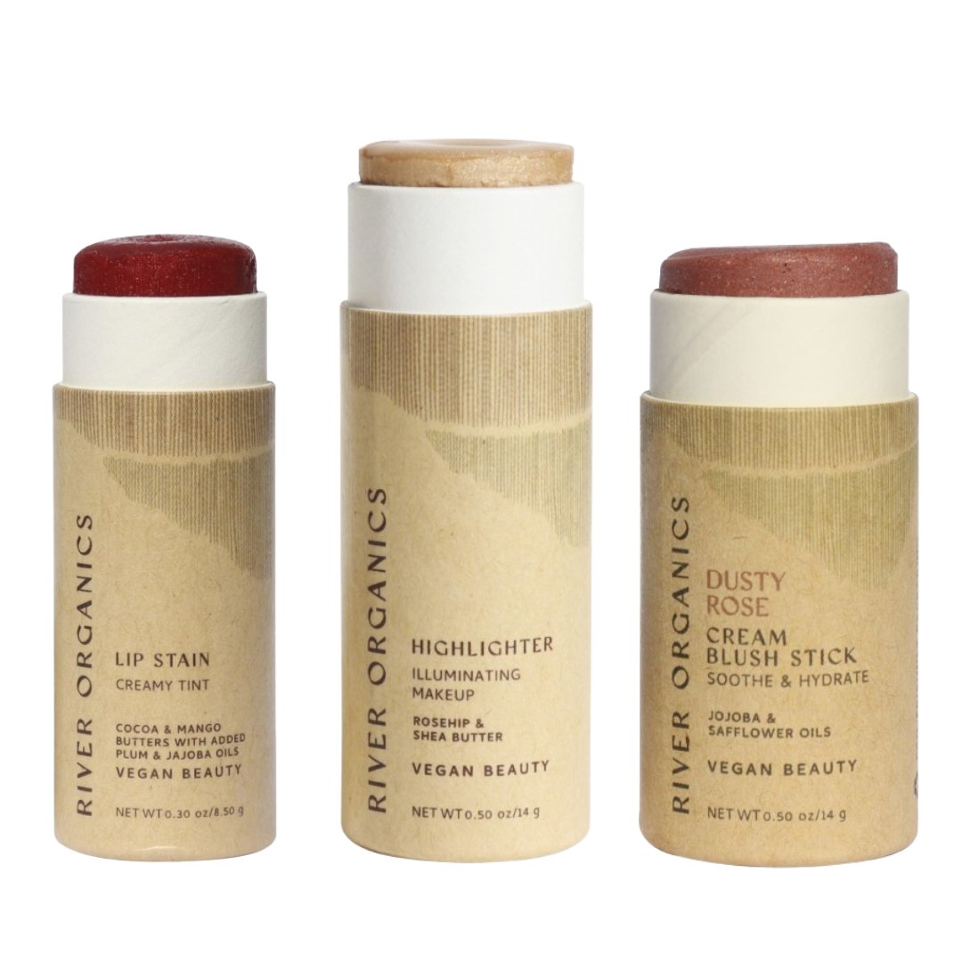 Lip + Highlighter + Blush Set - Glam Gurls