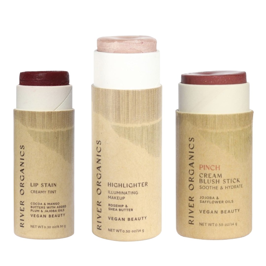 Lip + Highlighter + Blush Set - Glam Gurls