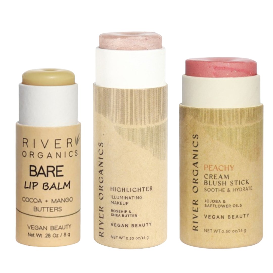 Lip + Highlighter + Blush Set - Glam Gurls