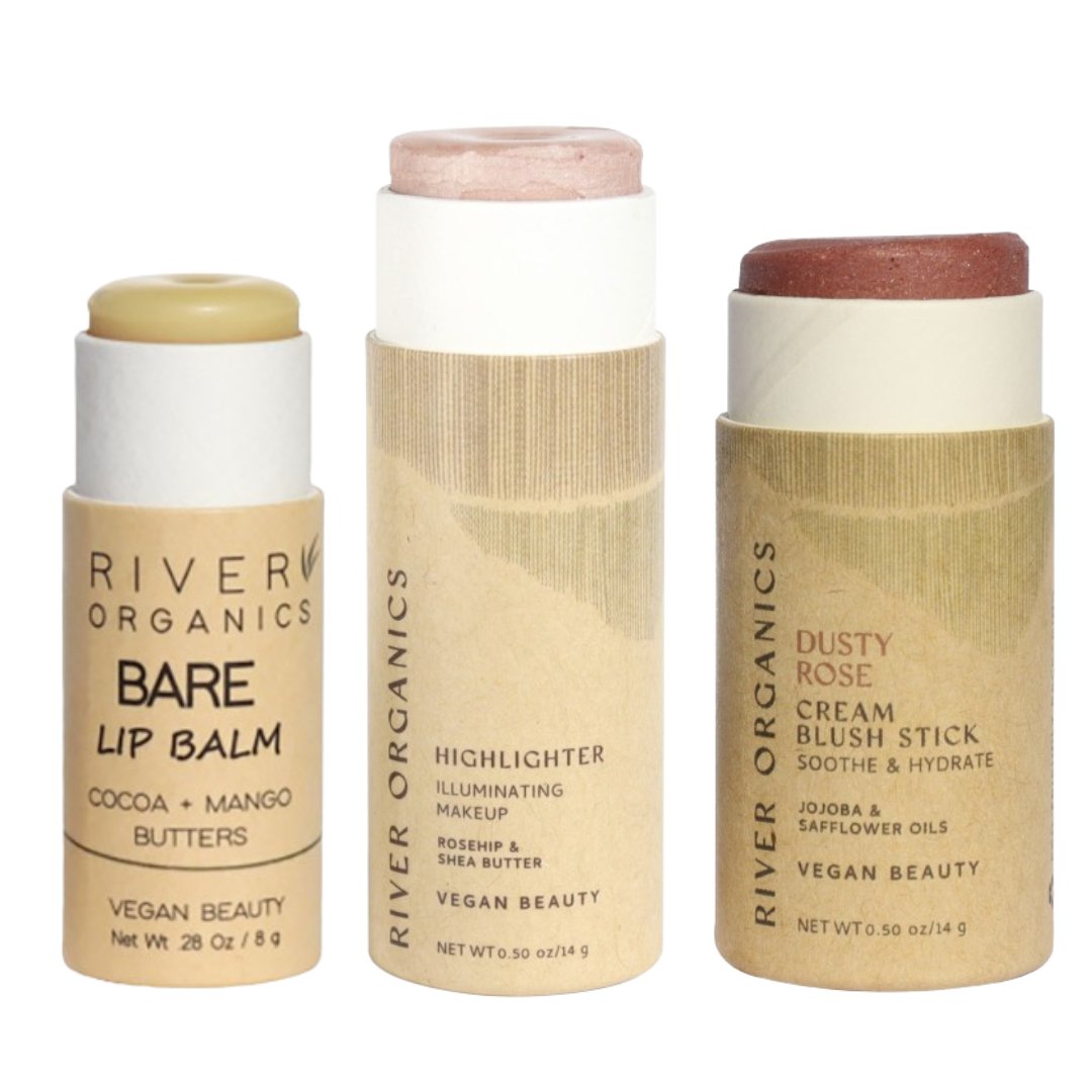 Lip + Highlighter + Blush Set - Glam Gurls