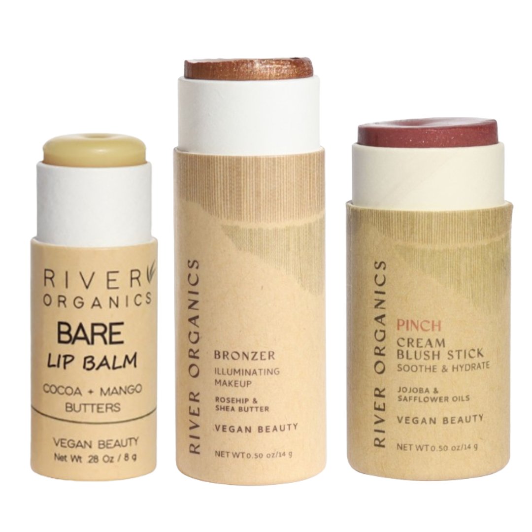 Lip + Highlighter + Blush Set - Glam Gurls