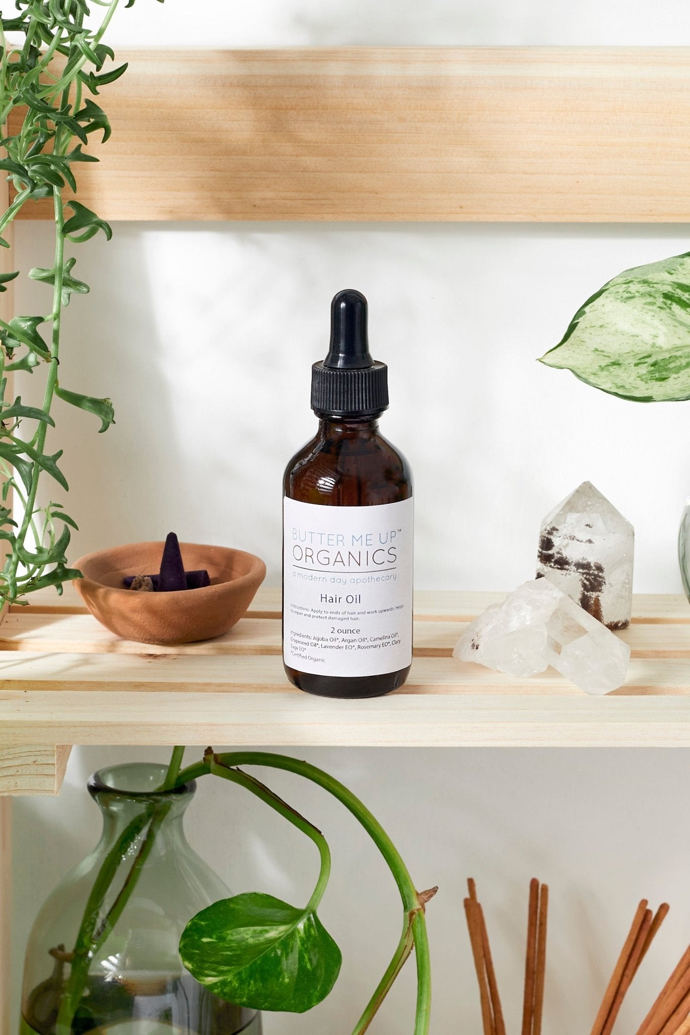 Organic Hair Oil Repair Healthy Hair - Glam Gurls