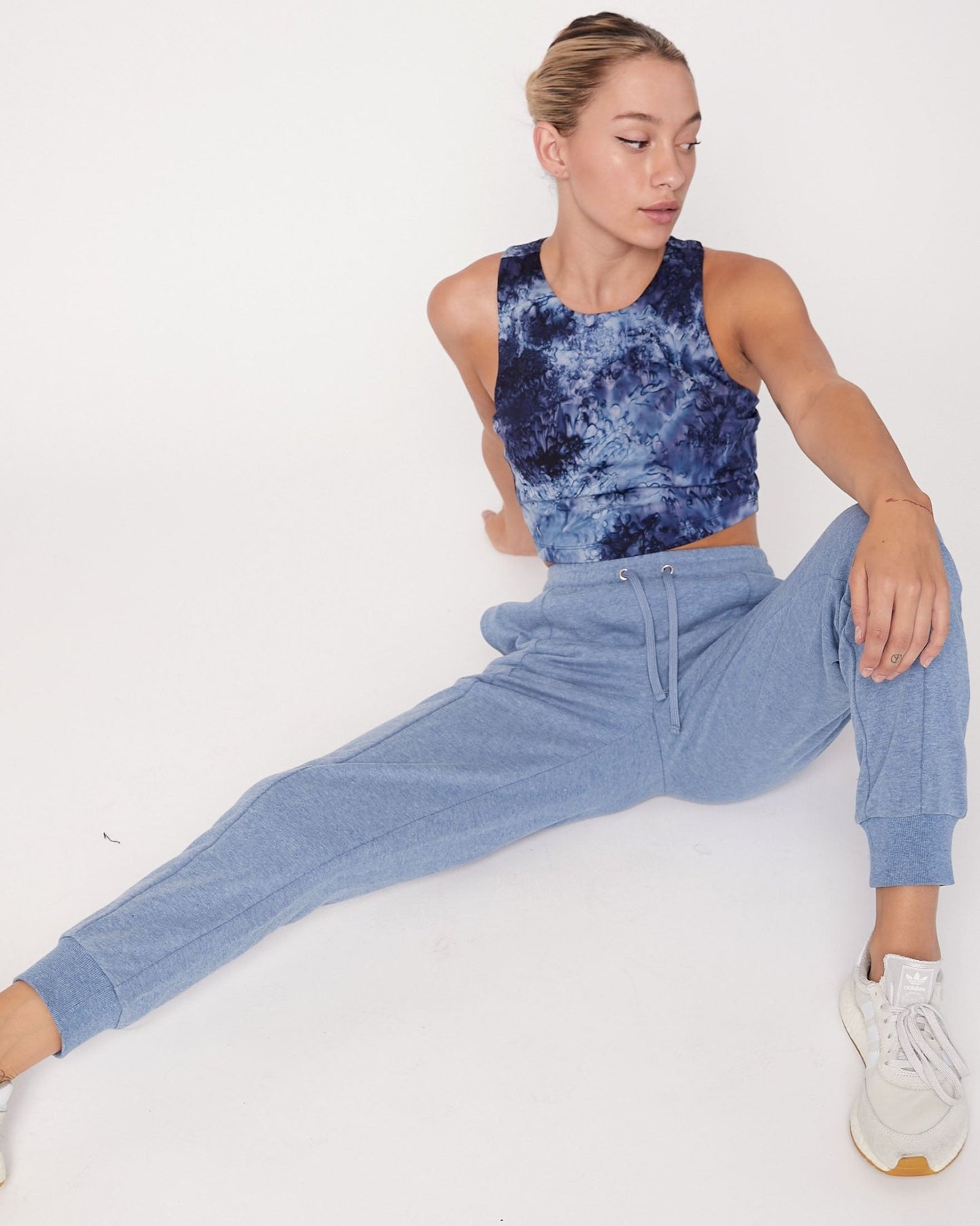 Rebody Pintuck French Terry Sweatpants - Glam Gurls