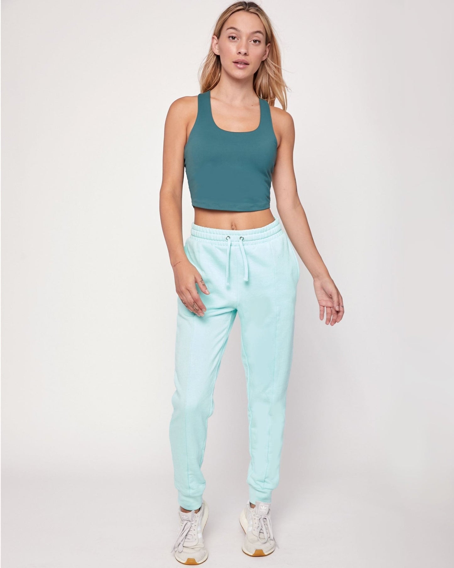 Rebody Pintuck French Terry Sweatpants - Glam Gurls