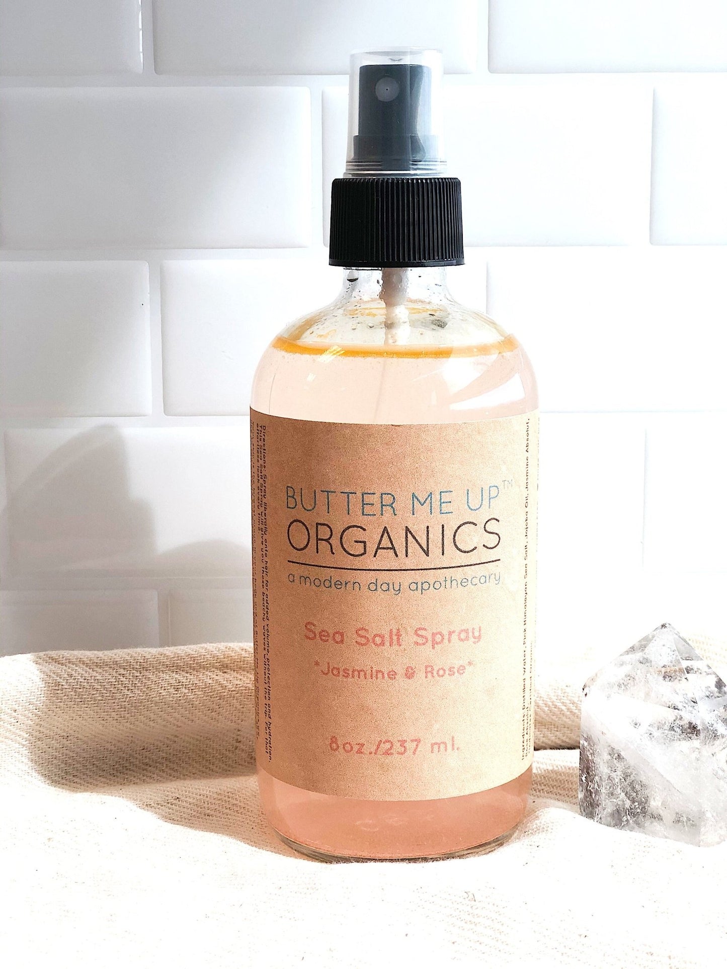 Sea Salt Spray / Pink Himilayan Salt / Hair Texturizer / Beach Waves / Natural Hair Spray / Salt Hair Spray - Glam Gurls