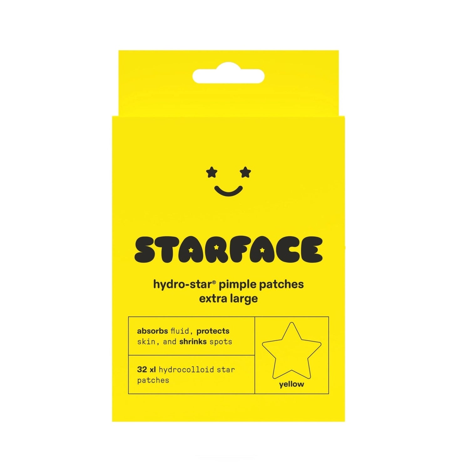 Starface XL Hydro - Star Pimple Patches 32 count - New - Glam Gurls