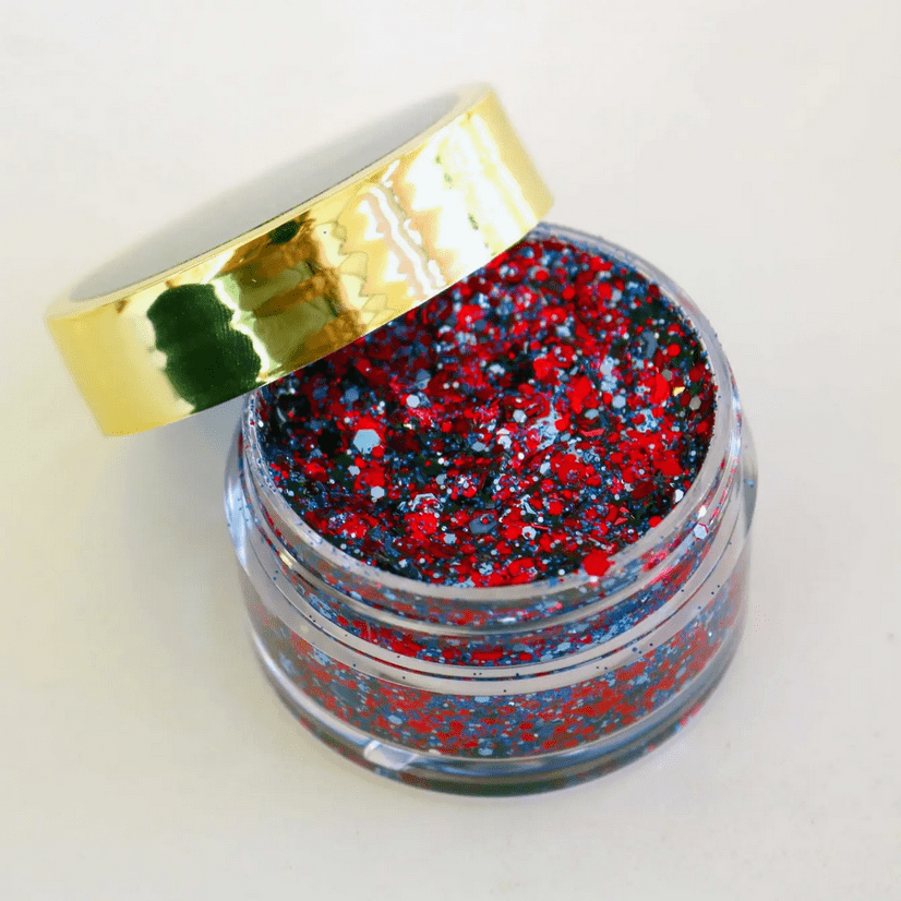 Tinsel Face Glitters - Special Occasion, Game Day, Night Out - Glam Gurls