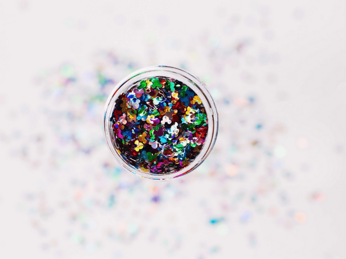 Tinsel Face Glitters - Special Occasion, Game Day, Night Out - Glam Gurls