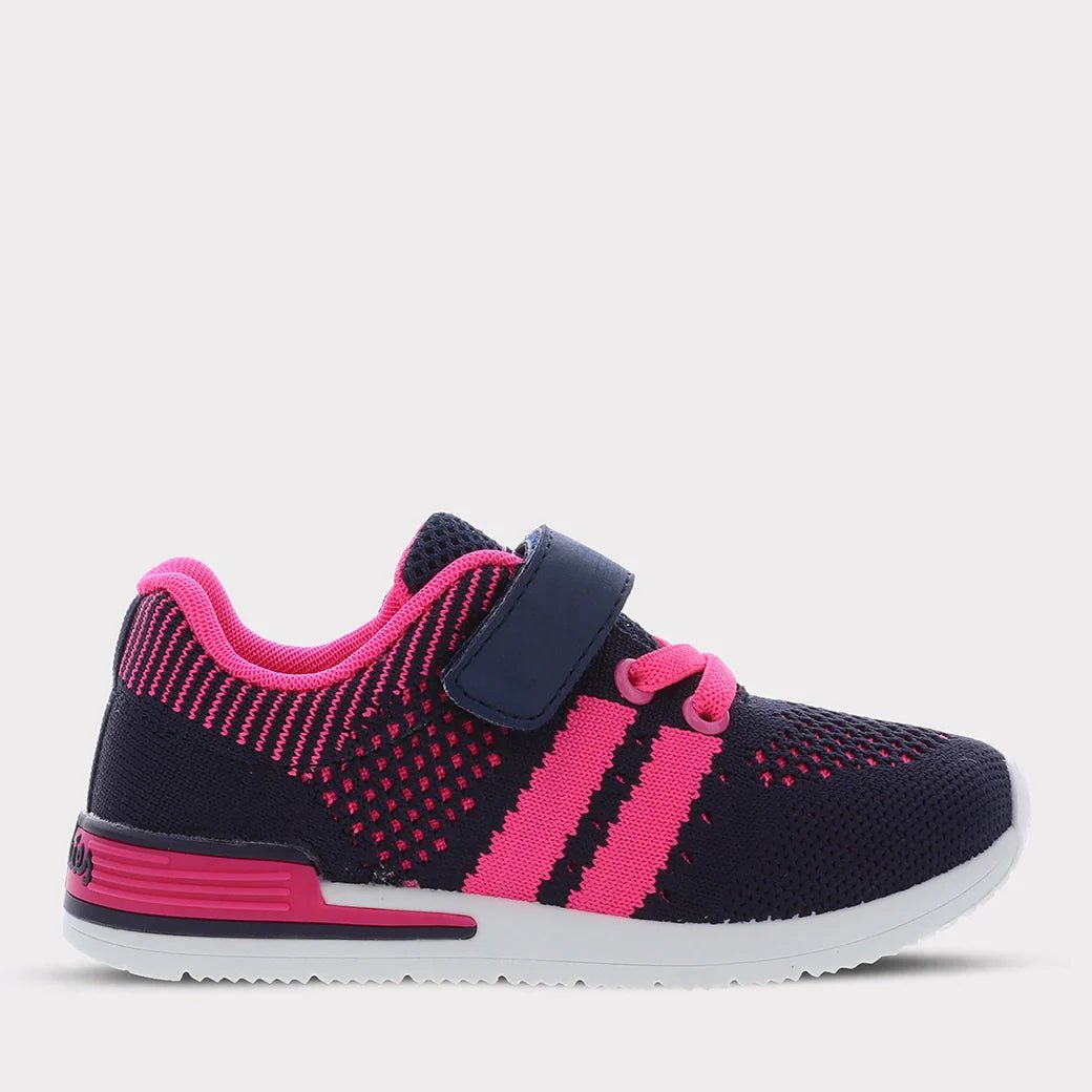 Wynn Girls Hook & Loop Sneaker - Glam Gurls
