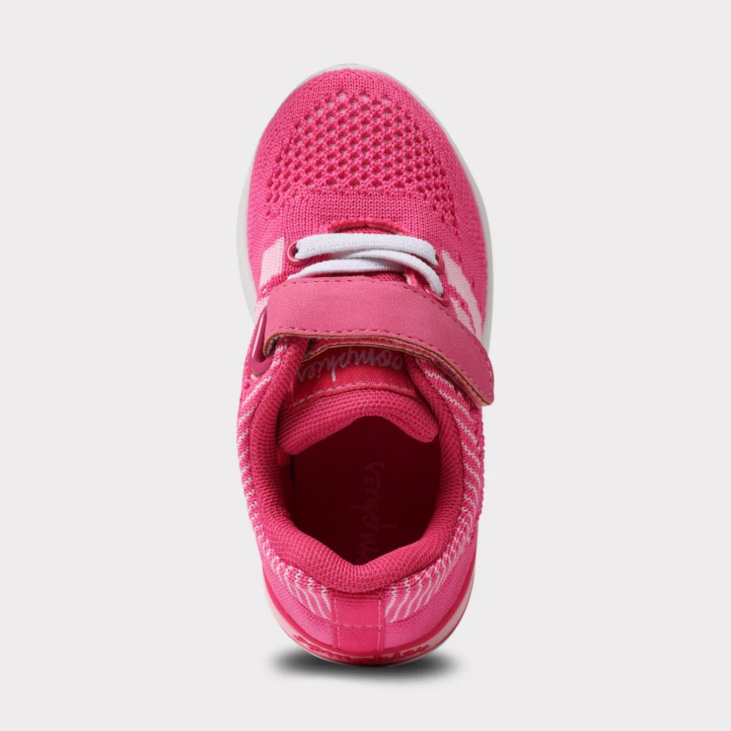 Wynn Girls Hook & Loop Sneaker - Glam Gurls