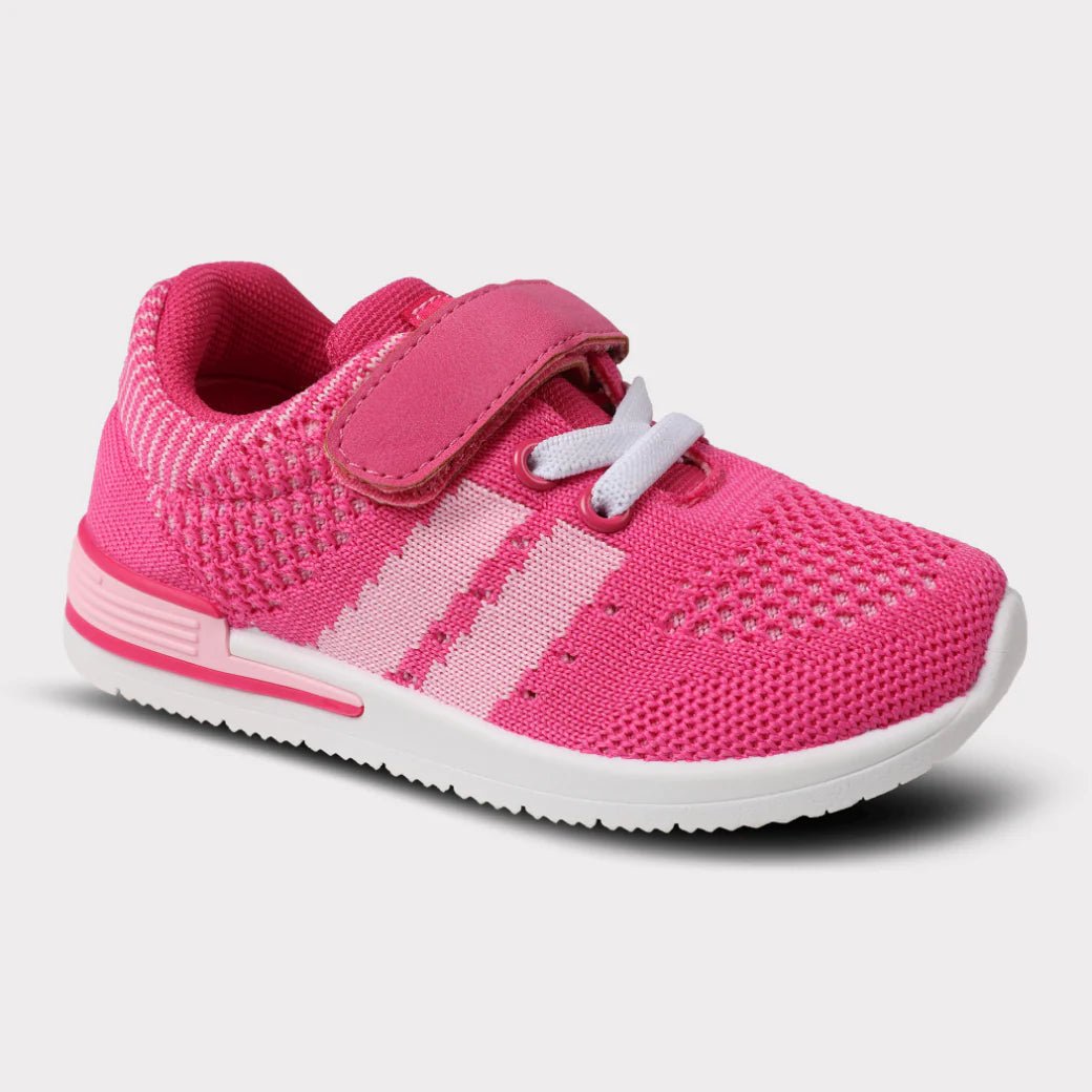 Wynn Girls Hook & Loop Sneaker - Glam Gurls