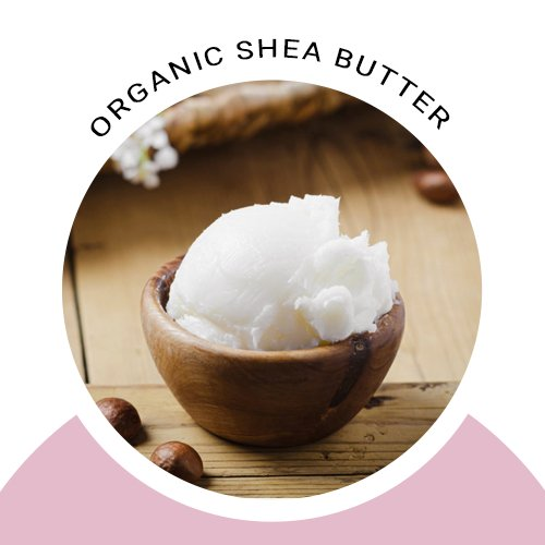Organic Shea Butter featured in Glimmer Goddess Organic Whipped Body Butter by GNS Beauty & Personal Care. Provides rich, lasting hydration.