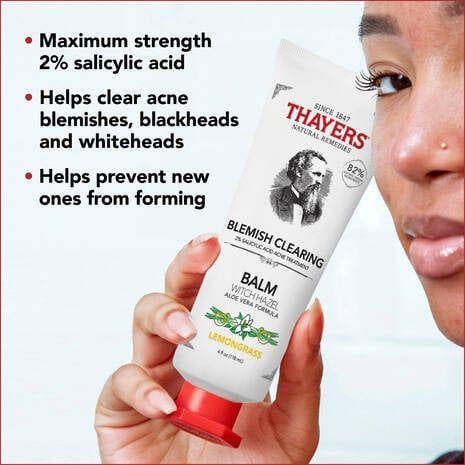 Thayers Blemish Clearing Balm Lemon Witch Hazel 4 oz